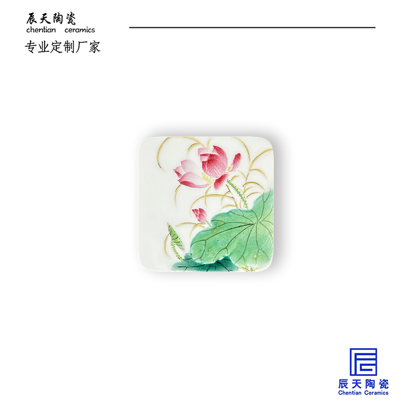 <b>客户定制 中式花鸟手绘陶瓷瓷片</b>